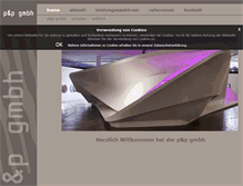 Tablet Screenshot of ppgmbh.com